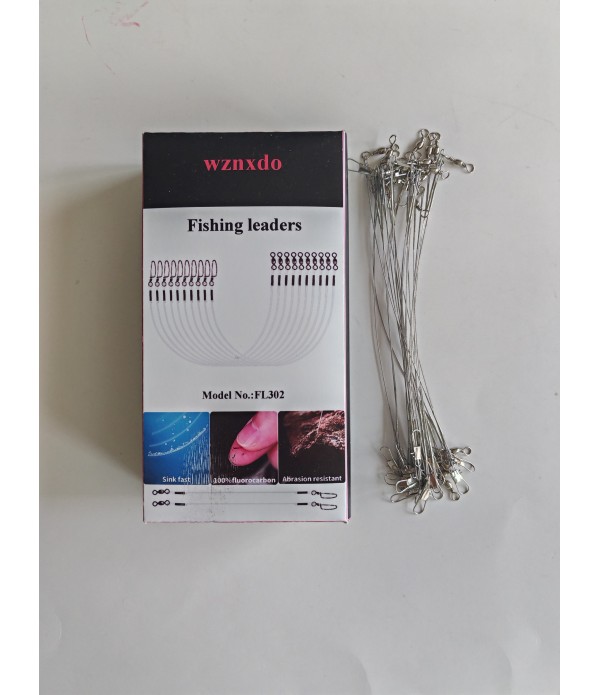 wznxdo Fishing Leaders, Fish Line Stainless Steel ...