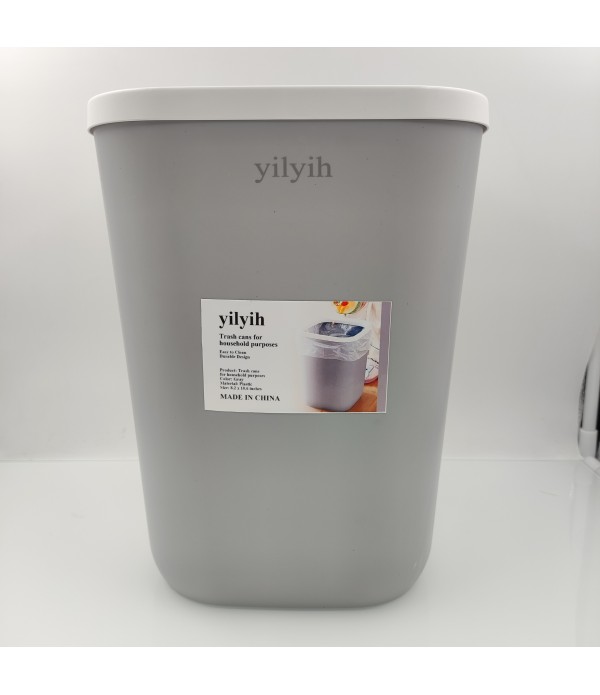 yilyih Trash Cans for Household Purposes Plastic T...