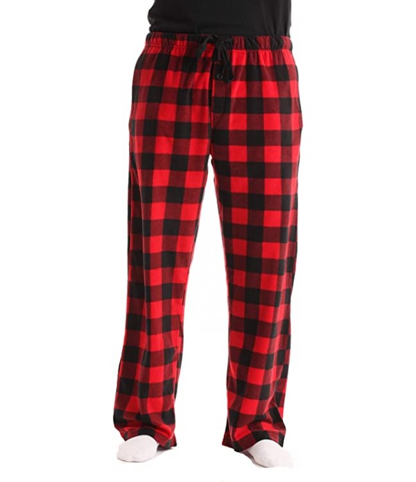 #followme Microfleece Men’s Plaid Pajama Pants w...